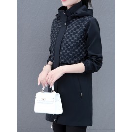 春秋の高級ミッドレングスウエスト定義ファッション、多様性とスタイリッシュさを備えたレディースファッション。
