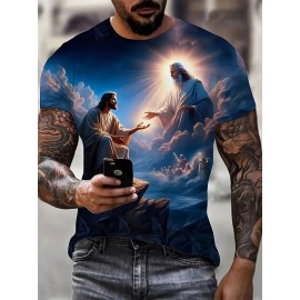 ホットアイテム メンズ夏必需品 半袖Tシャツ、速乾技術、フィットネスとスポーツの必須アイテム、あらゆるサイズあり！