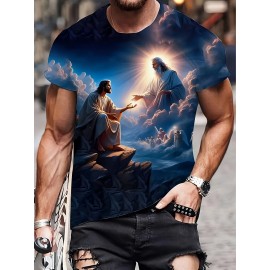 ホットアイテム メンズ夏必需品 半袖Tシャツ、速乾技術、フィットネスとスポーツの必須アイテム、あらゆるサイズあり！